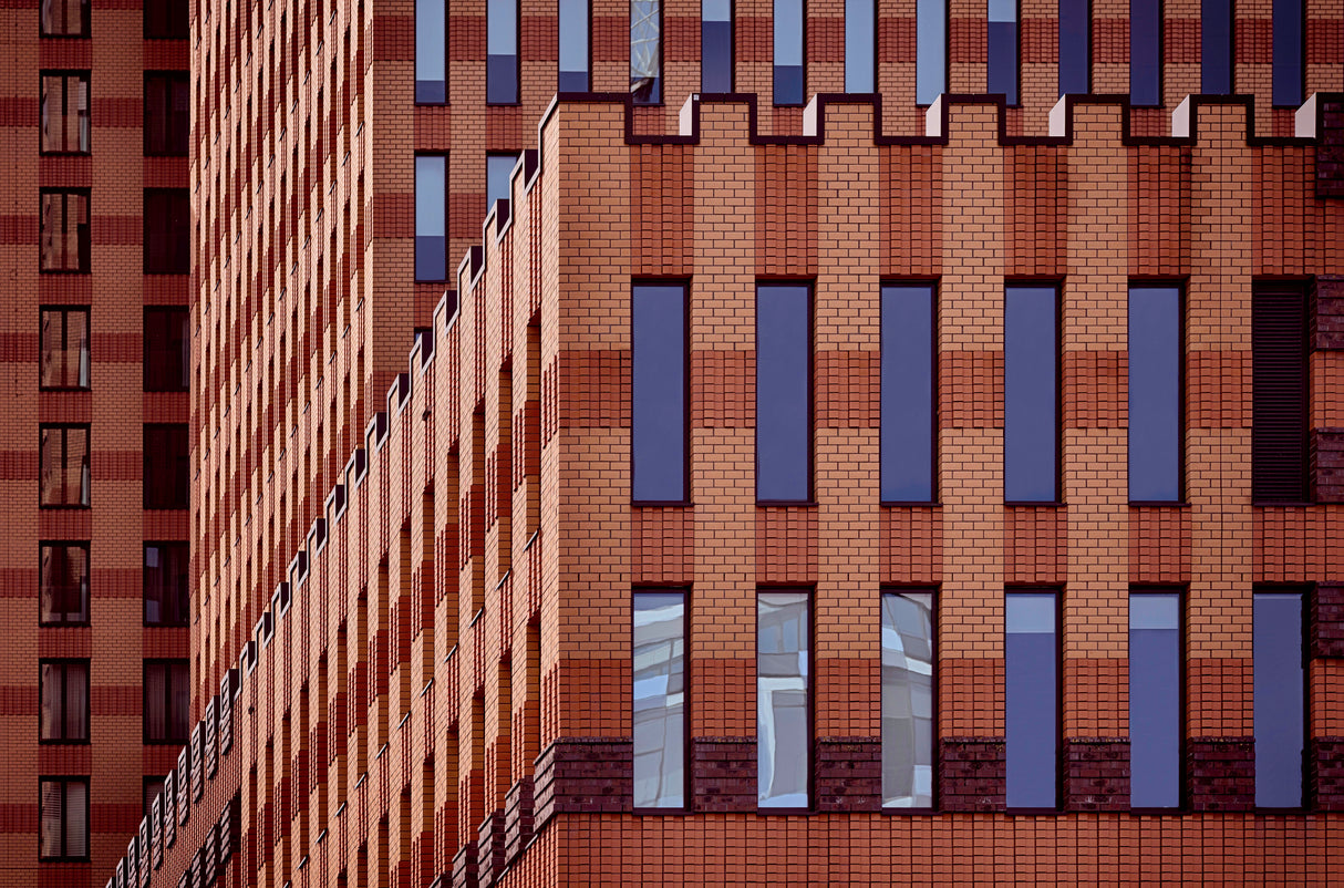 Notched facade Poster och Canvastavla