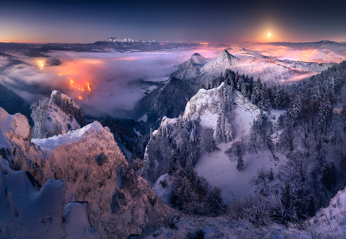 Pieniny Poster och Canvastavla
