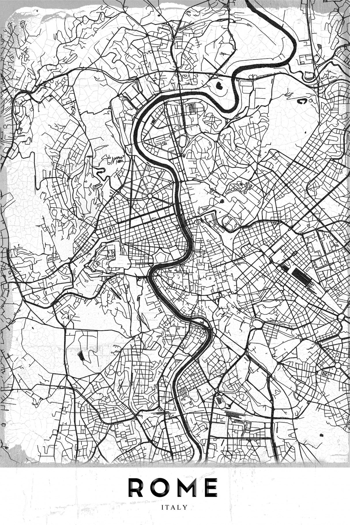 Rome Poster och Canvastavla