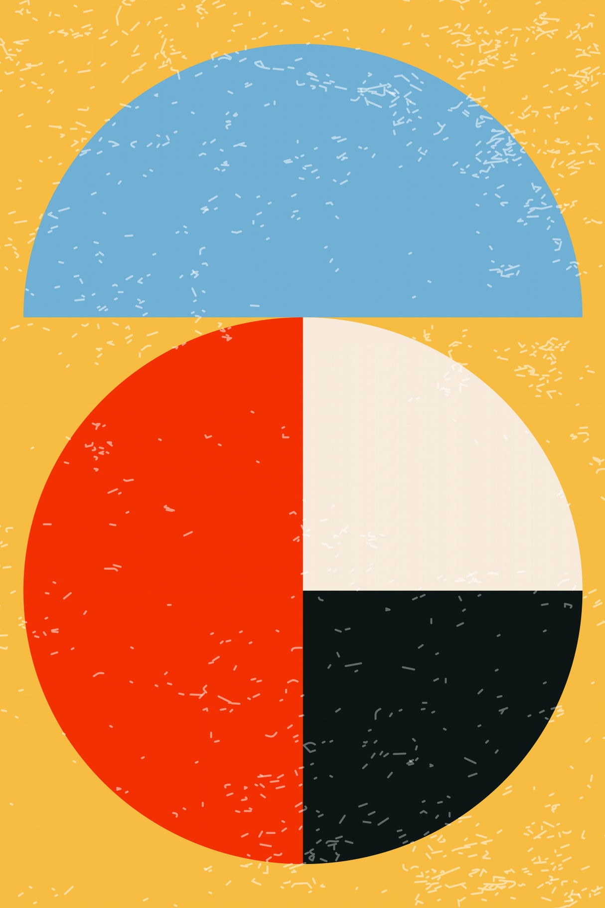 Minimal Shapes Series #9 Poster och Canvastavla