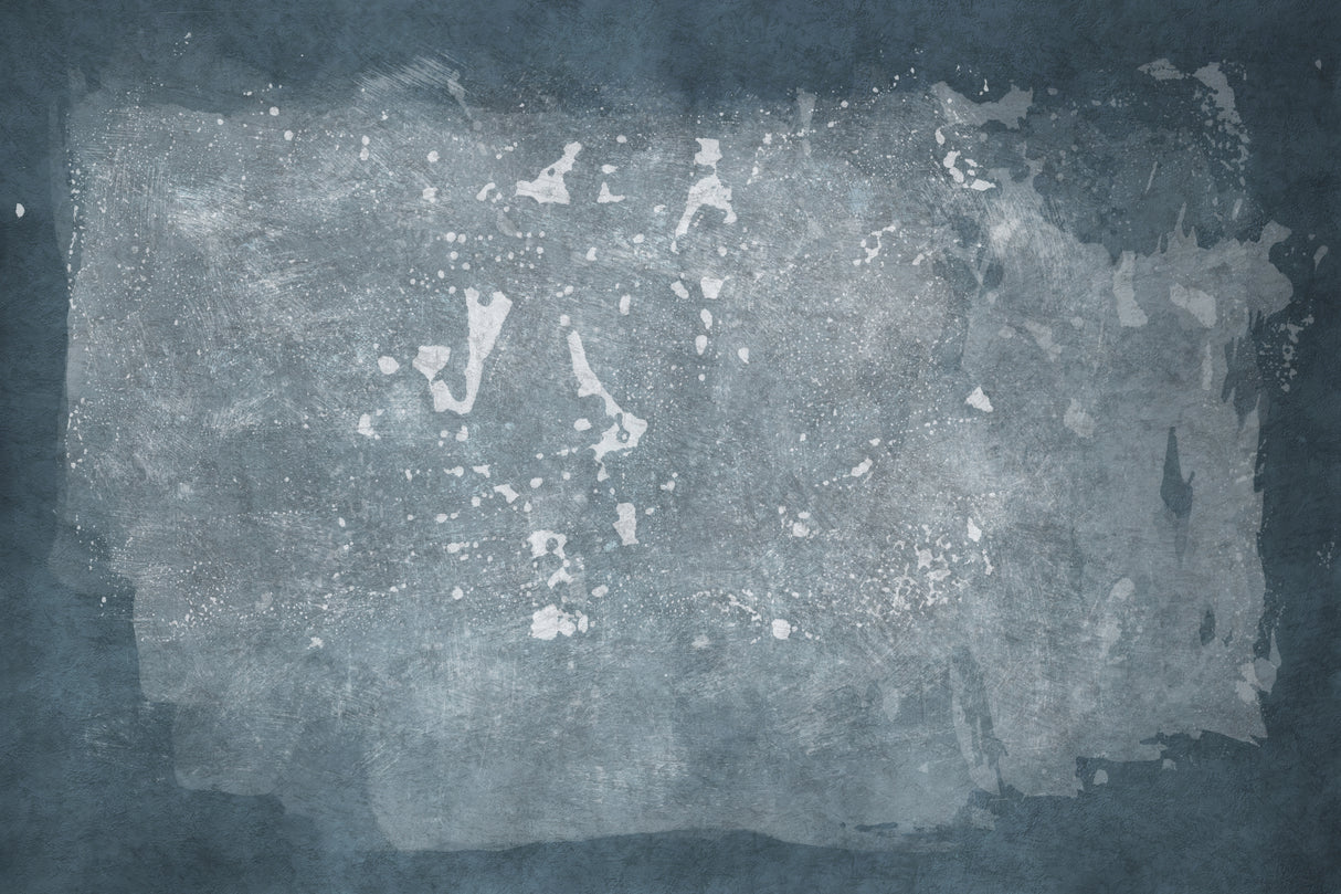 Minimal Abstract Blue 03 Poster och Canvastavla
