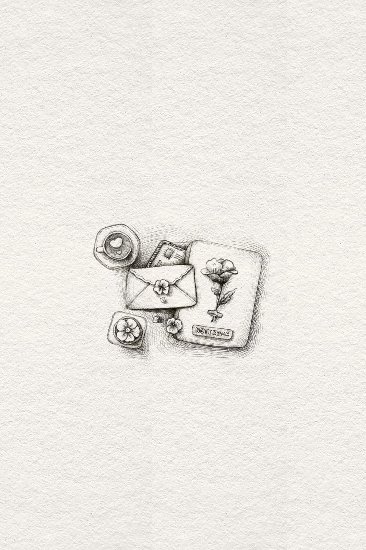 Sketch Notebook Home Poster och Canvastavla