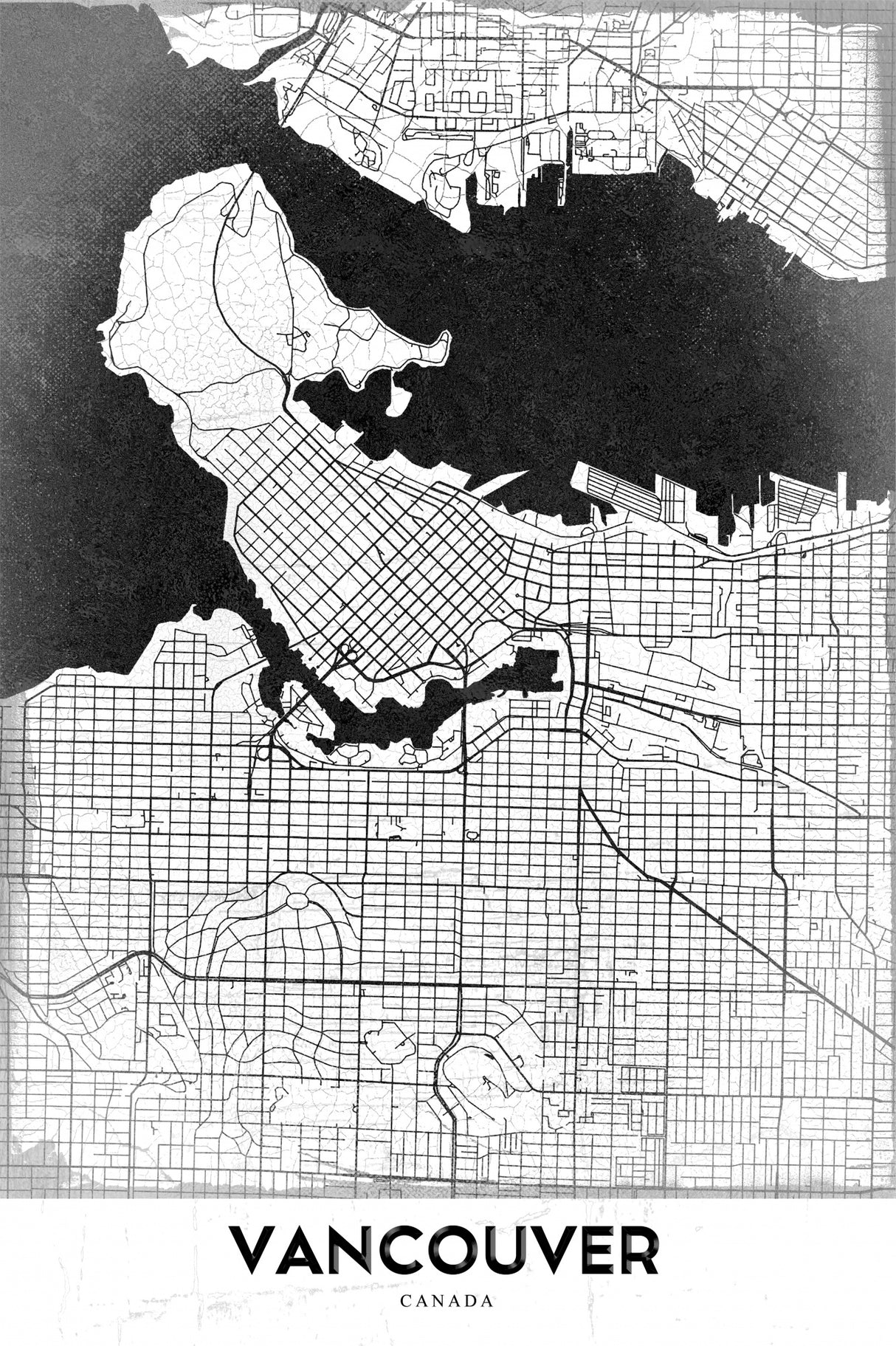 Vancouver Poster och Canvastavla