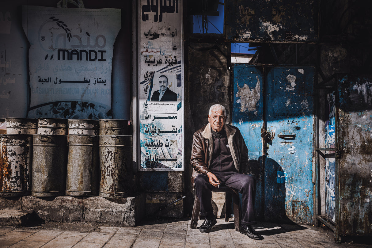 Al-Karak streets Poster och Canvastavla