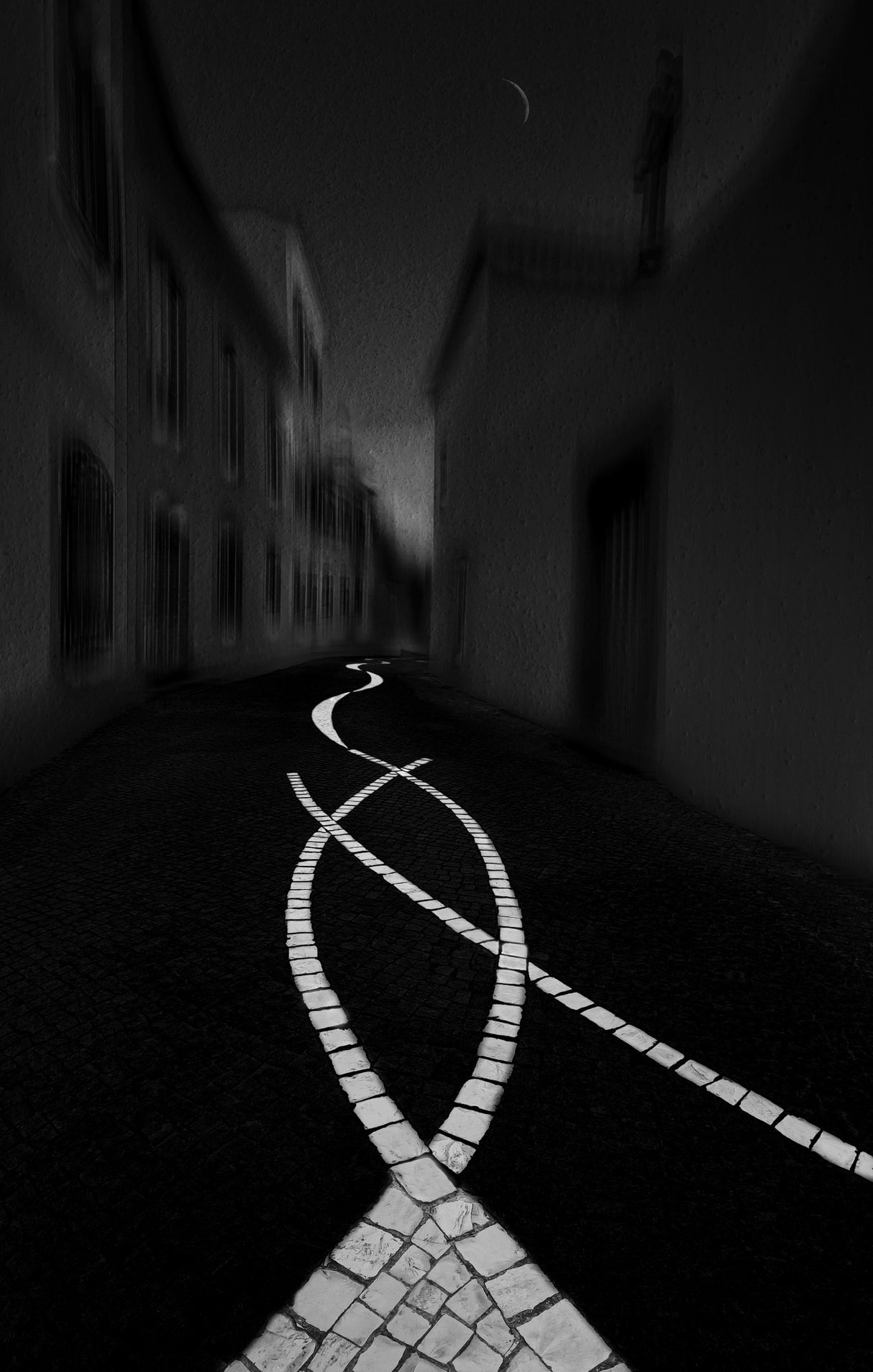 Street Lines... Poster och Canvastavla
