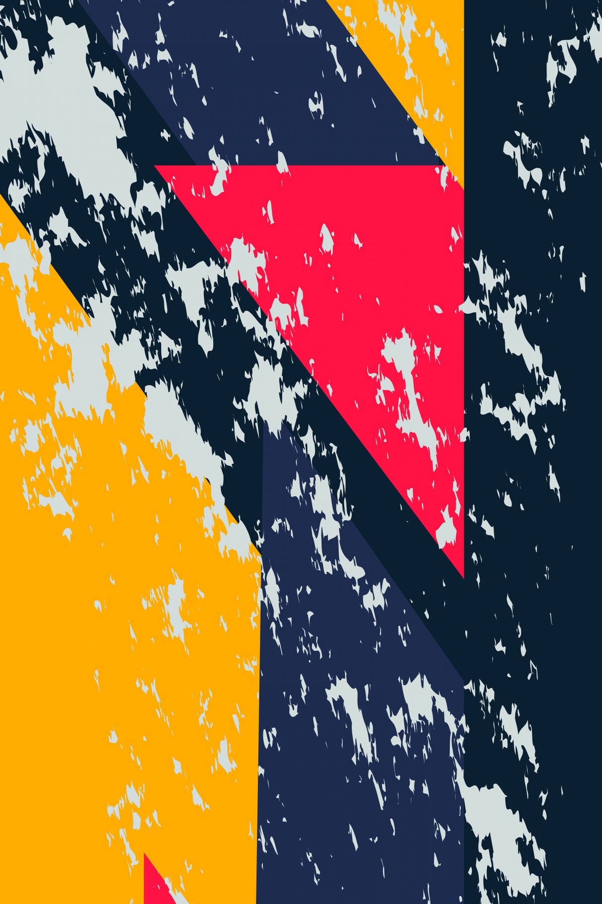 Vibrant Geometric #2 Poster och Canvastavla