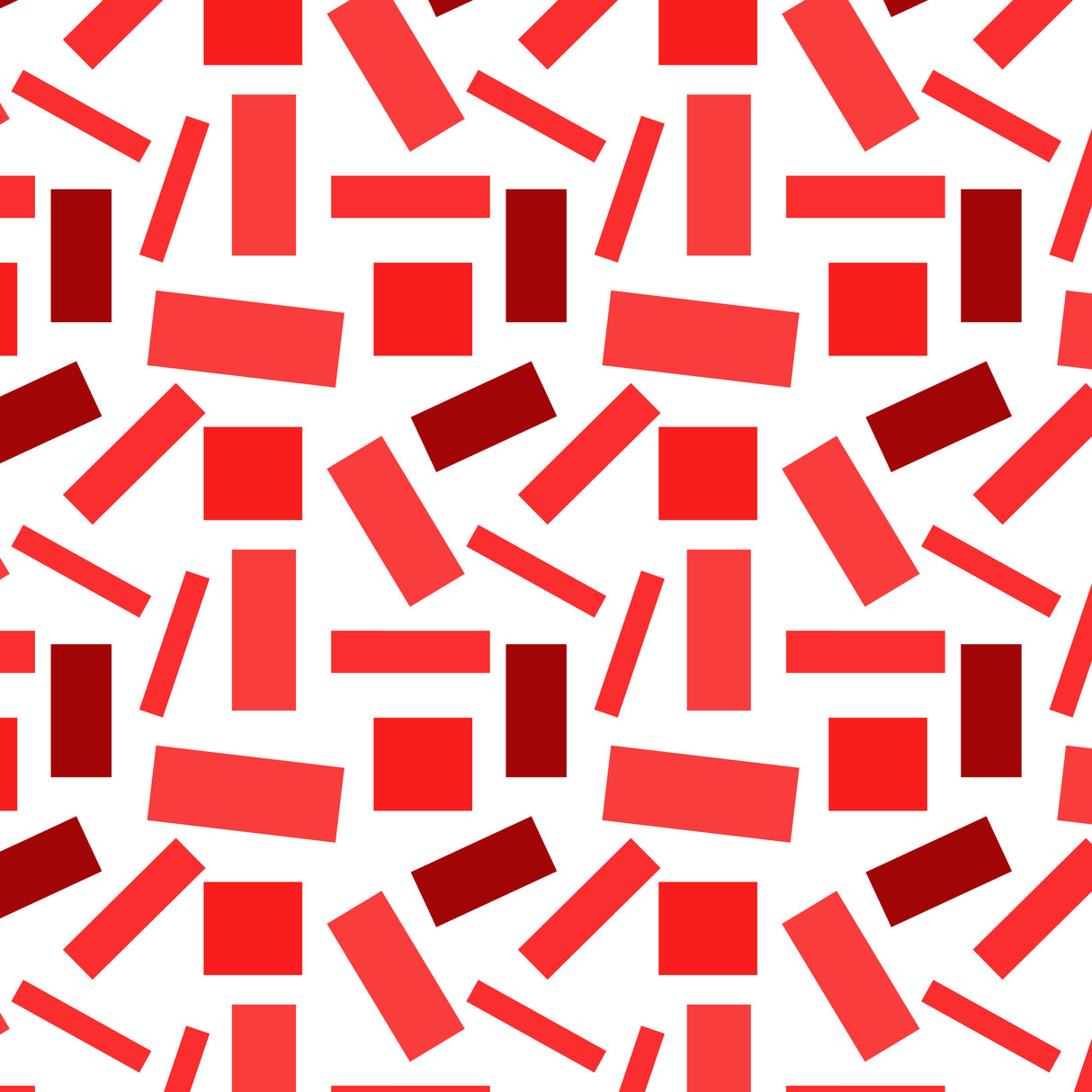 Shapely Magenta Geometric Abstract Poster och Canvastavla