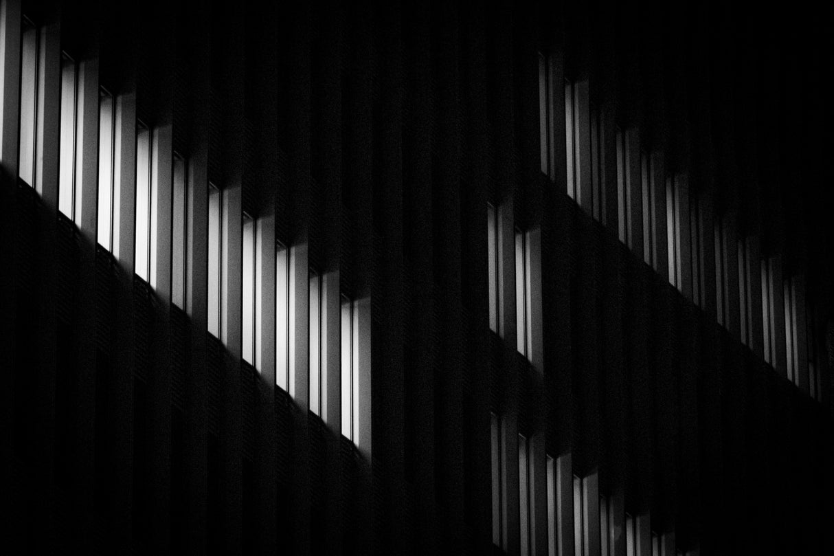 Lines and Lights Poster och Canvastavla