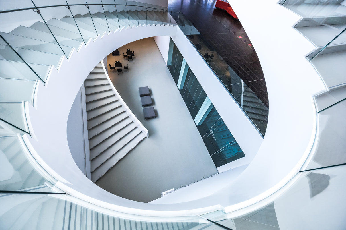 Art stairs Poster och Canvastavla