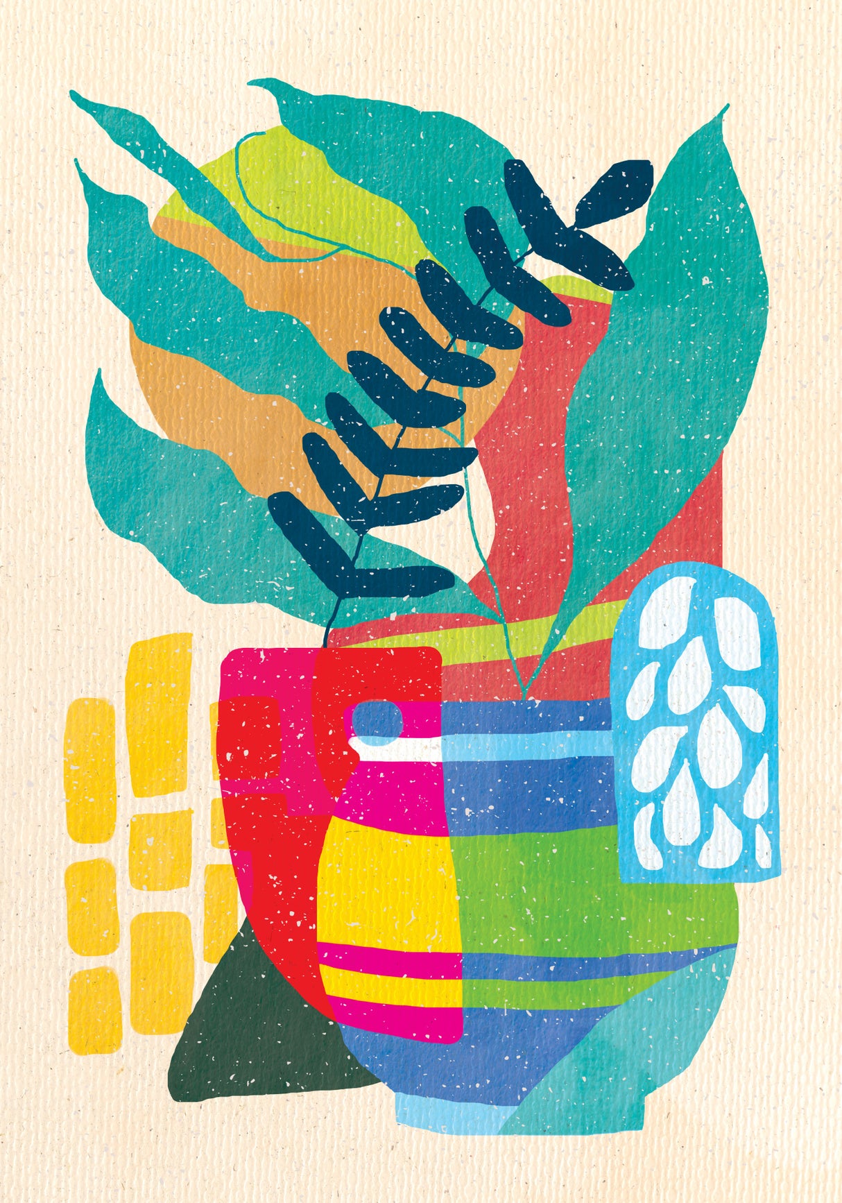 Pot & Plant Poster och Canvastavla
