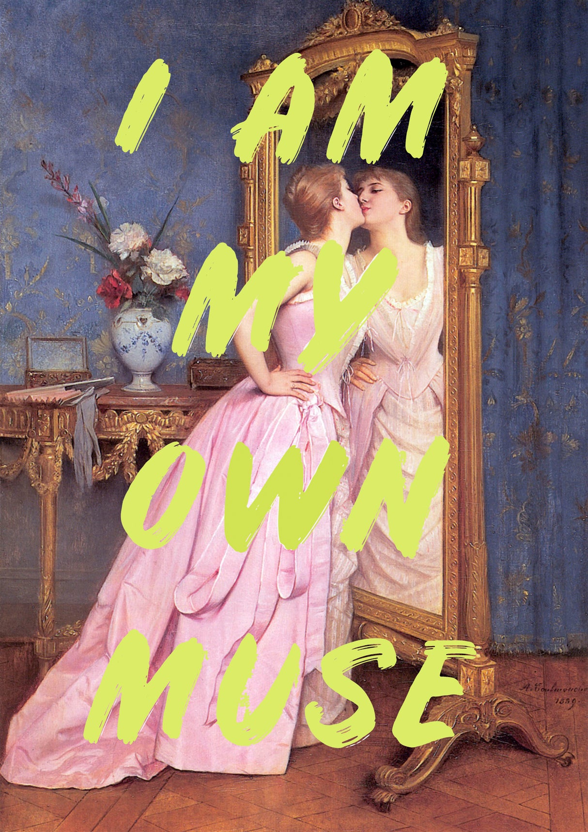 Myownmuseyellow2 Ratioiso Poster och Canvastavla