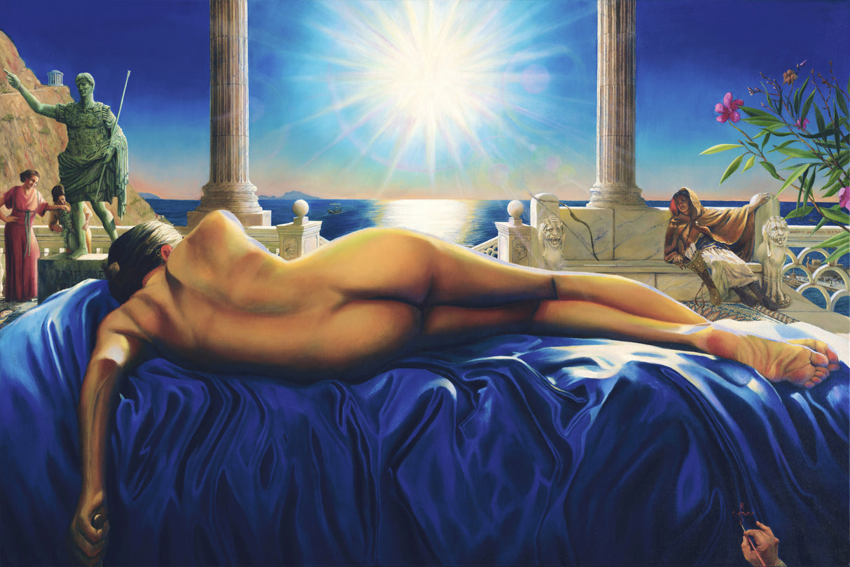 Psyche & Amor 21 05 23 (2023) Poster och Canvastavla