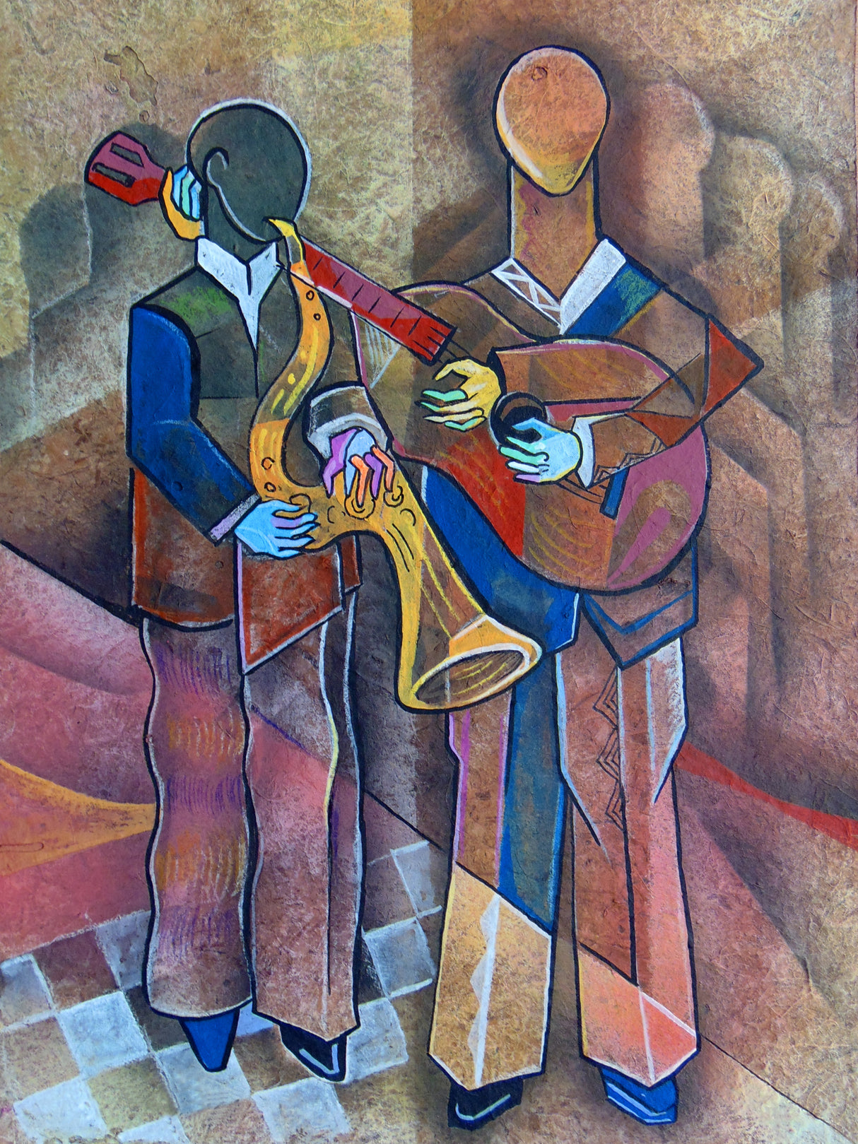 The Musicians Poster och Canvastavla