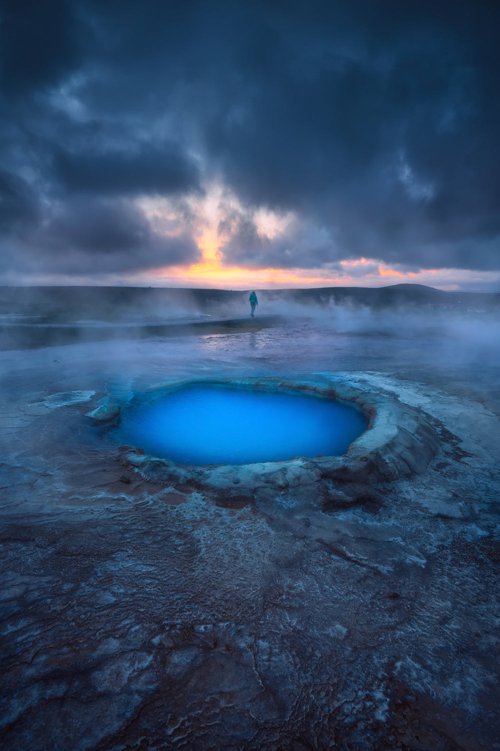 The Land of Thousand Hotsprings Poster och Canvastavla