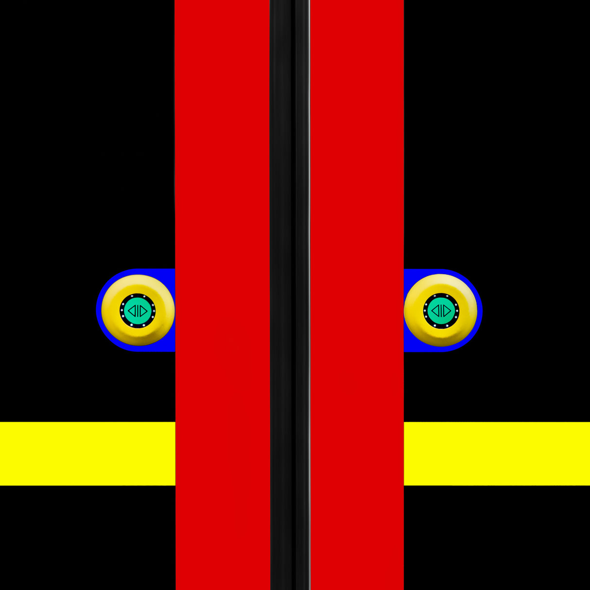 Tram door Poster och Canvastavla