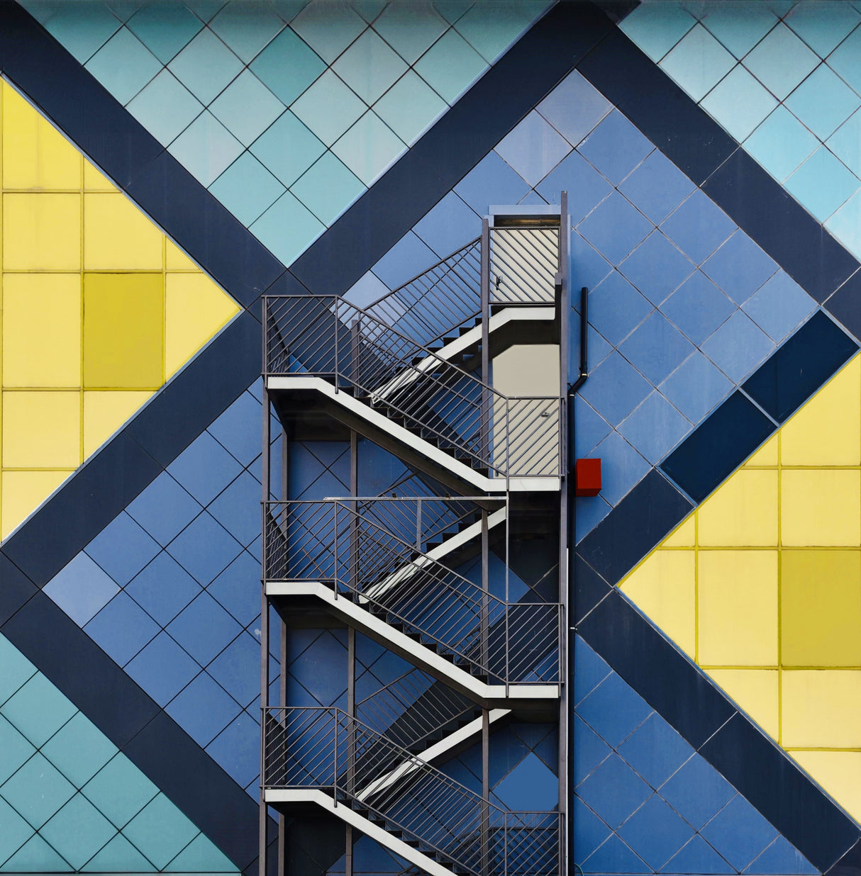 Staircases - Ra'anana Poster och Canvastavla