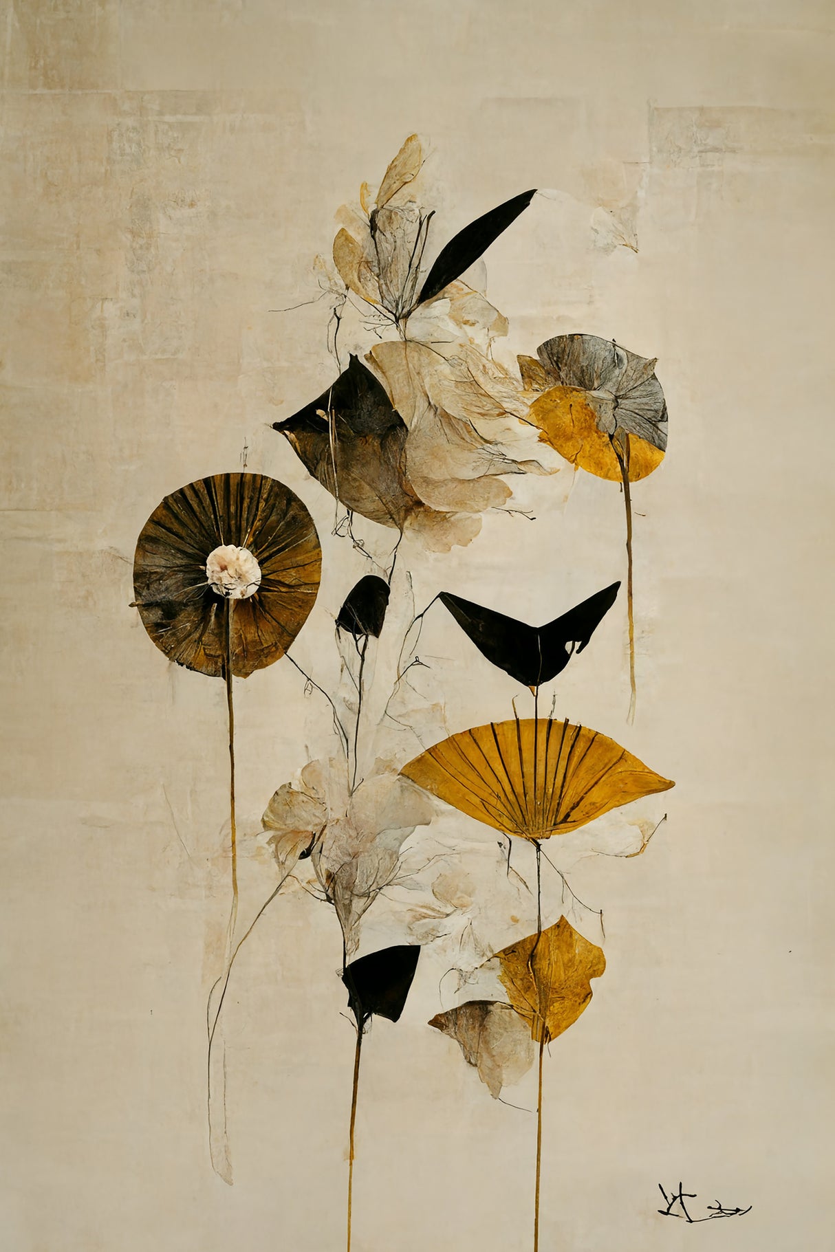 Kukkia Poster och Canvastavla