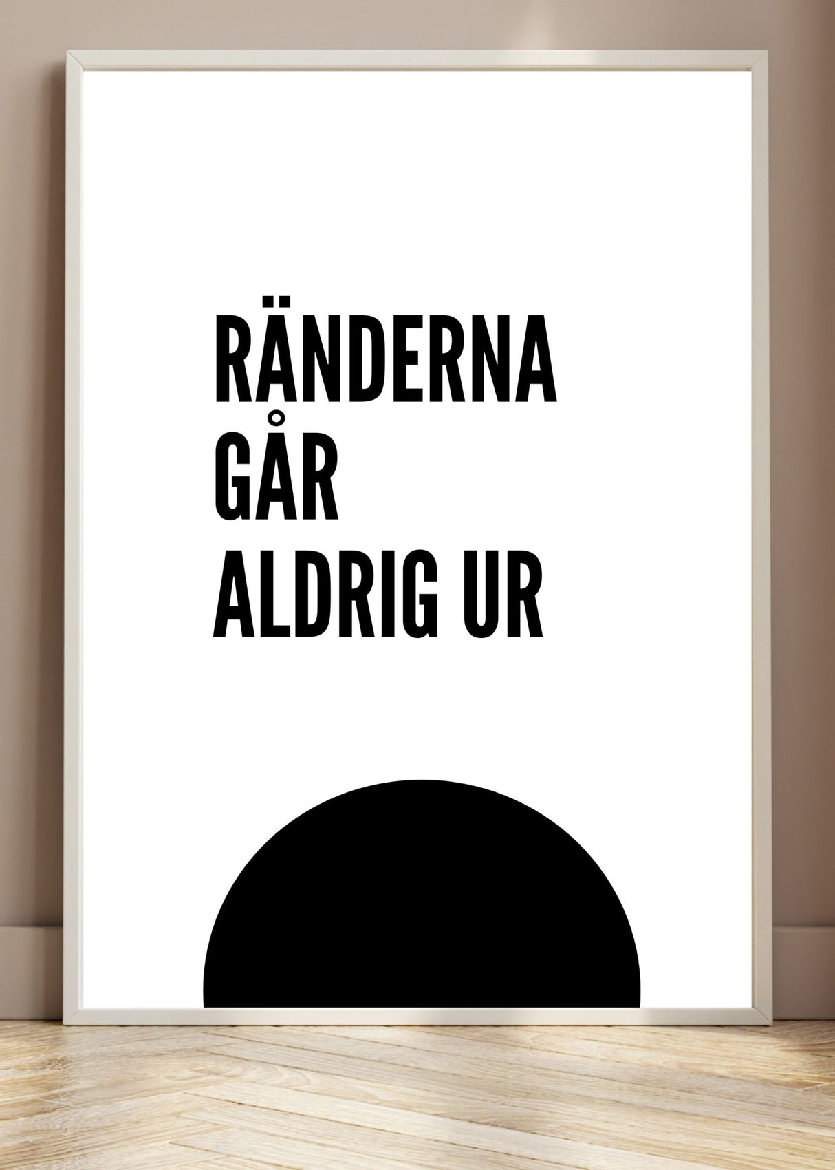 Landskrona Bois Blackball - Ränderna går aldrig ur Poster