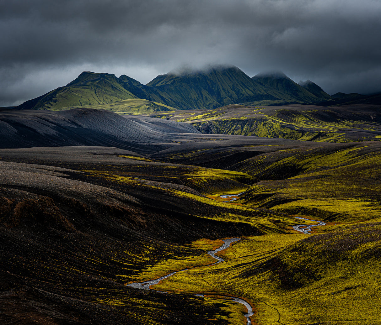 Iceland Highlands Poster och Canvastavla