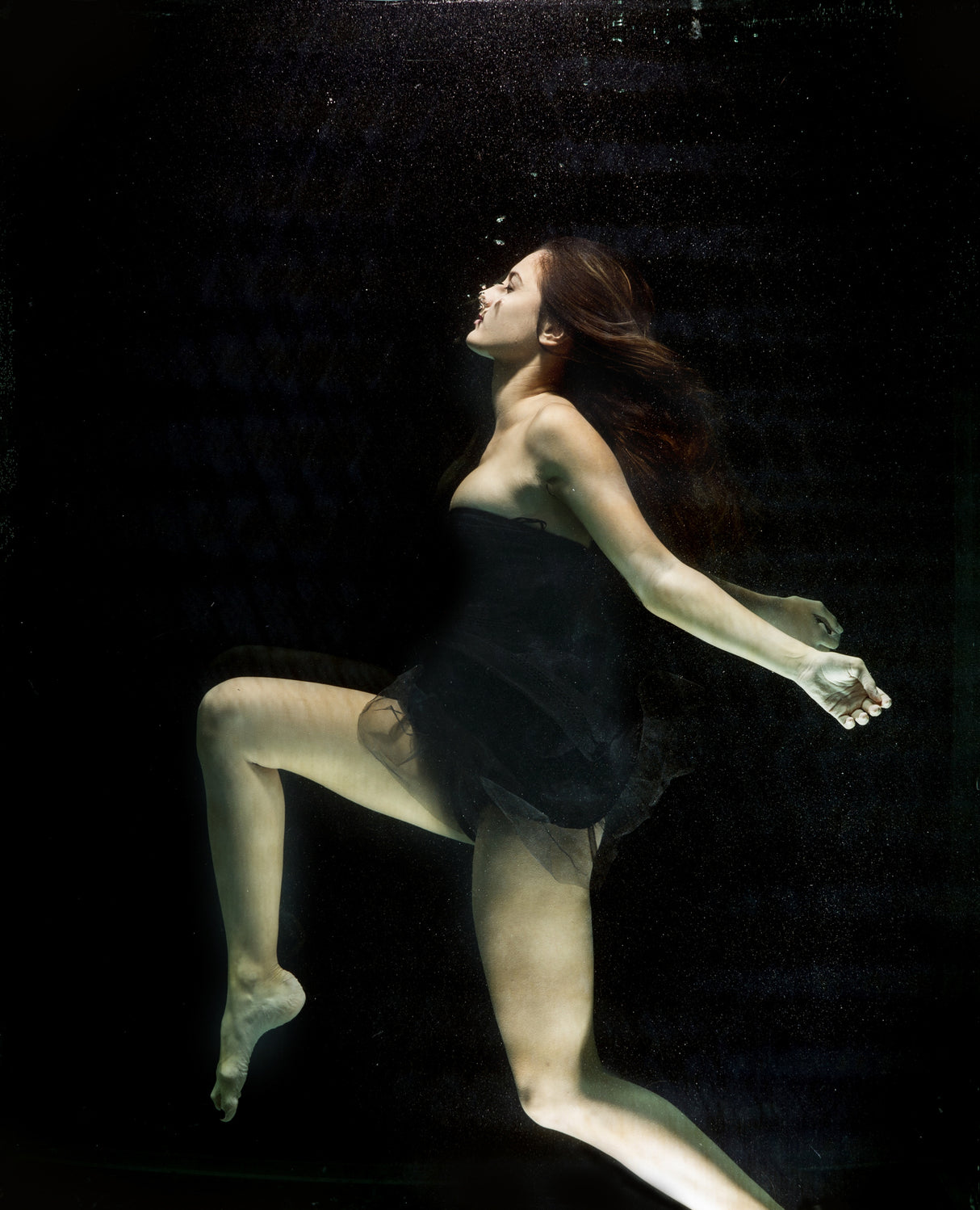 underwater artistic portrait shooting Poster och Canvastavla