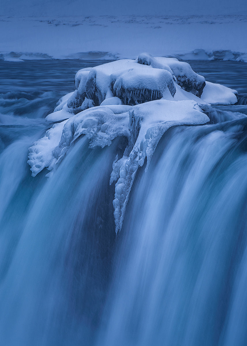 Ice and Flow Poster och Canvastavla