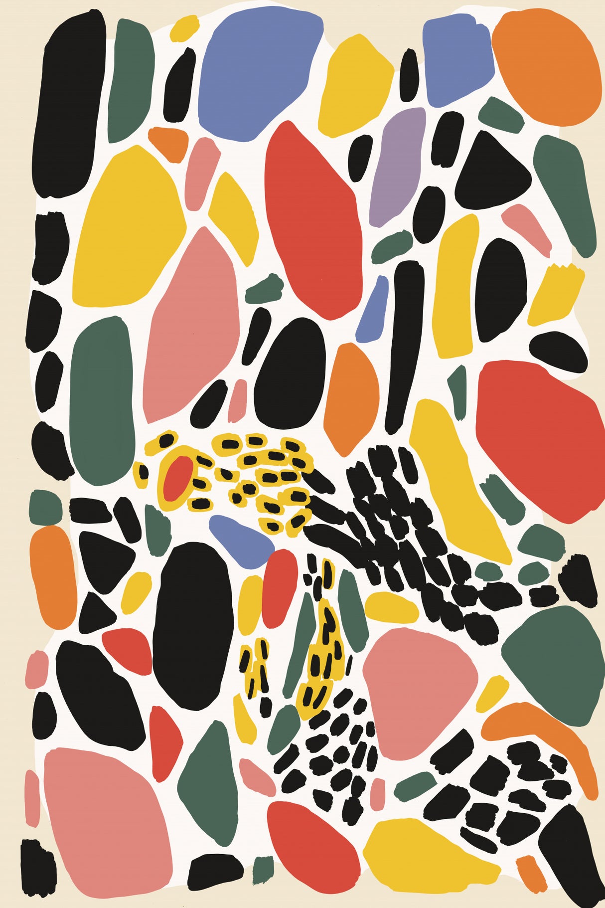 Summer Collection No 3 Poster och Canvastavla