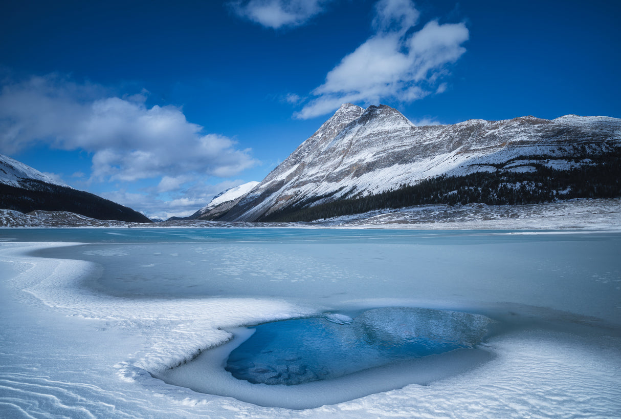 Ice Lake Time Poster och Canvastavla