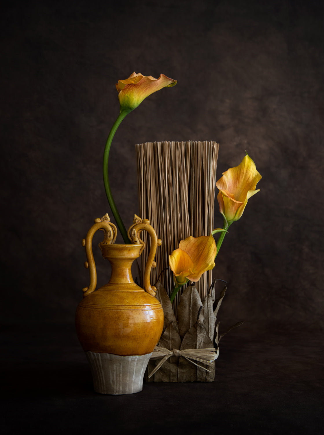 Calla lilies Poster och Canvastavla