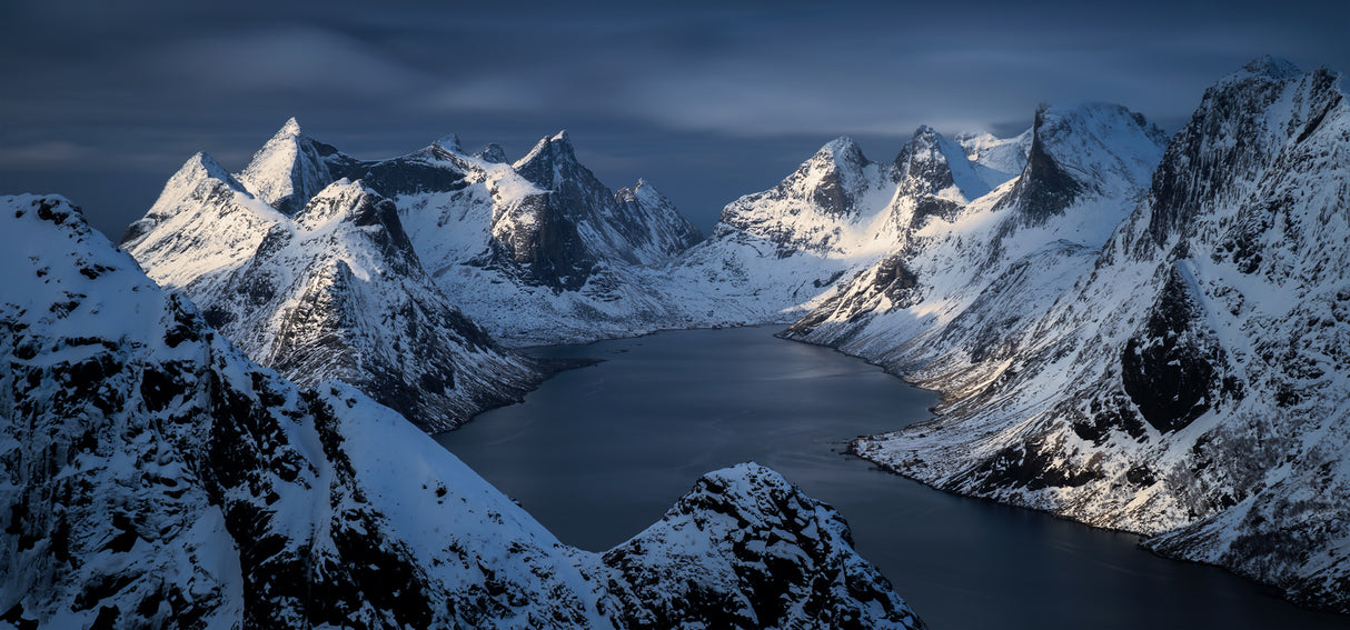 Kjerkfjorden Poster och Canvastavla