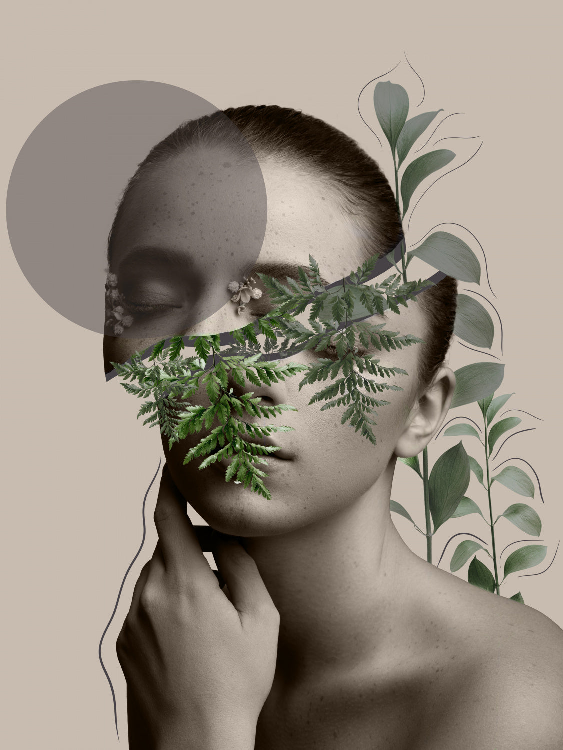 LILI Collection Creative Art Series Poster och Canvastavla