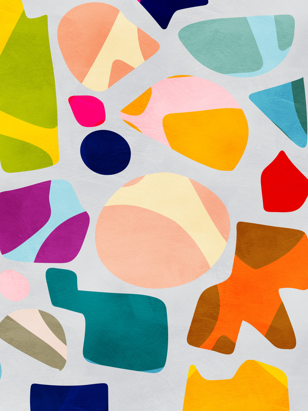 Summer cut outs Poster och Canvastavla