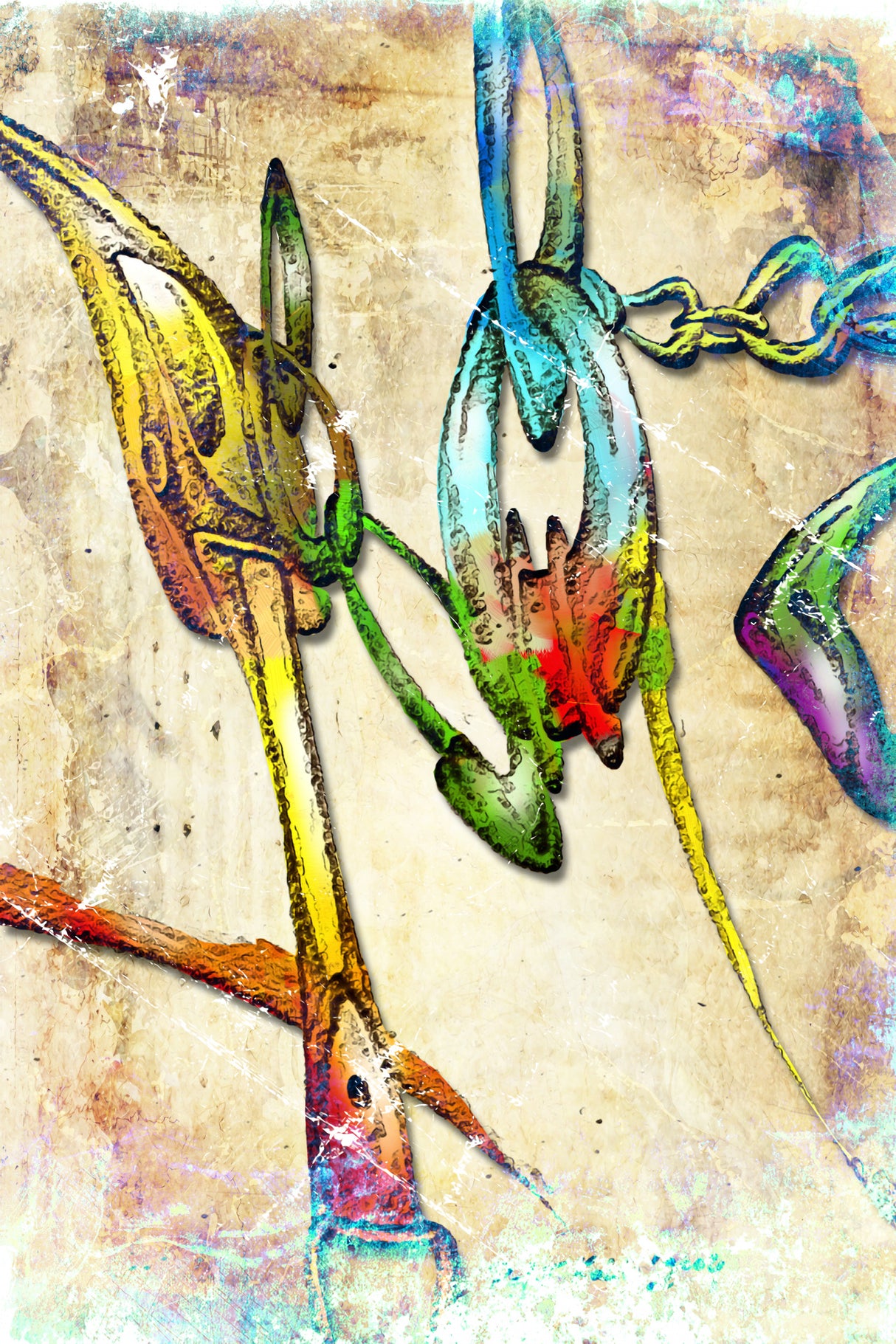 Chains of happiness Poster och Canvastavla