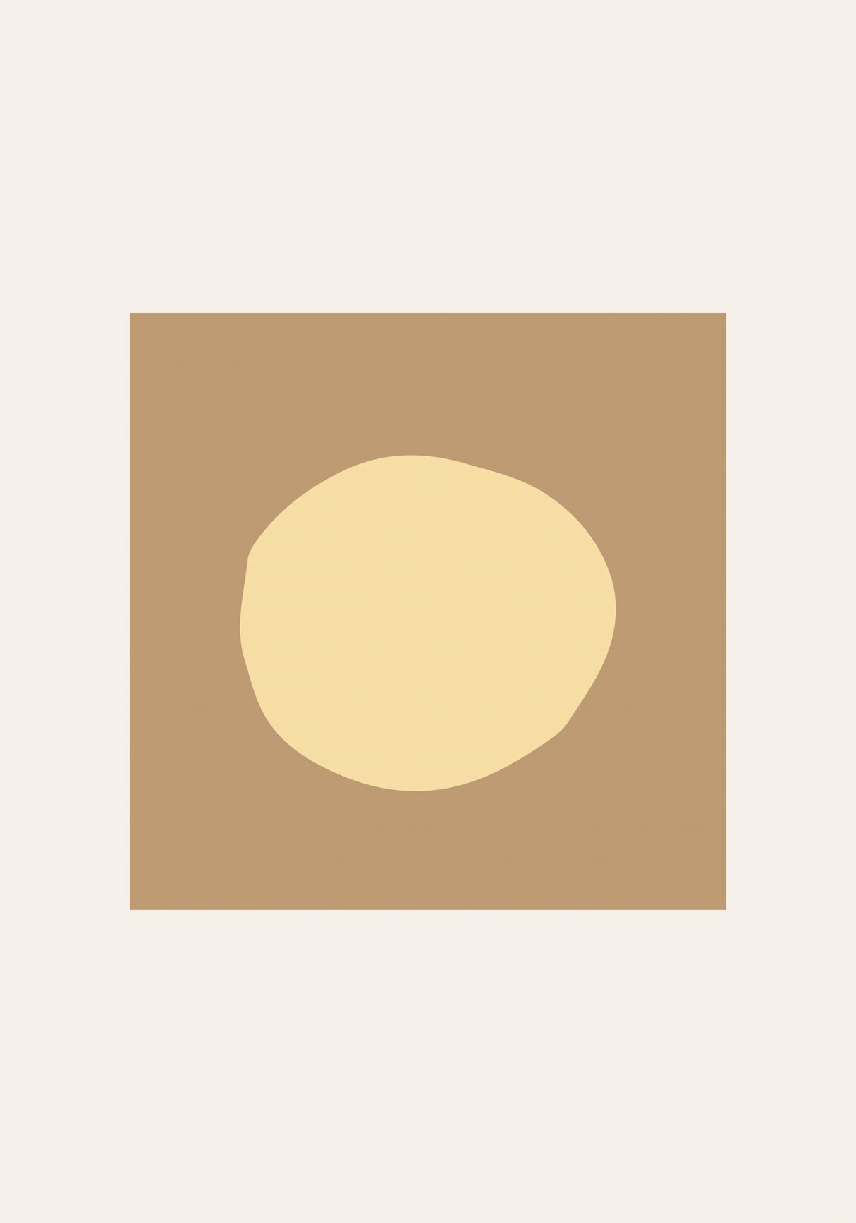 Abstract Circle Poster och Canvastavla