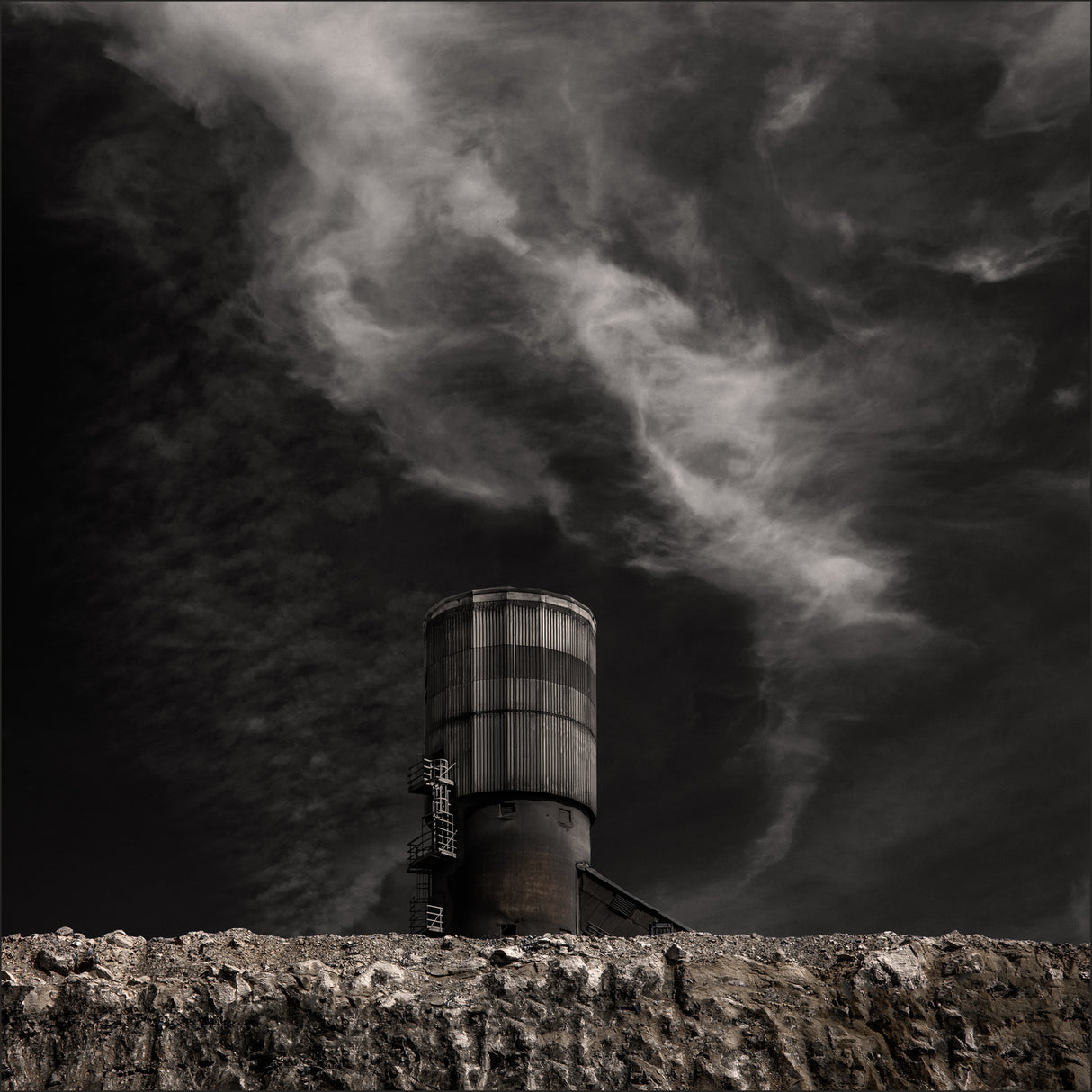 The cement factory Poster och Canvastavla