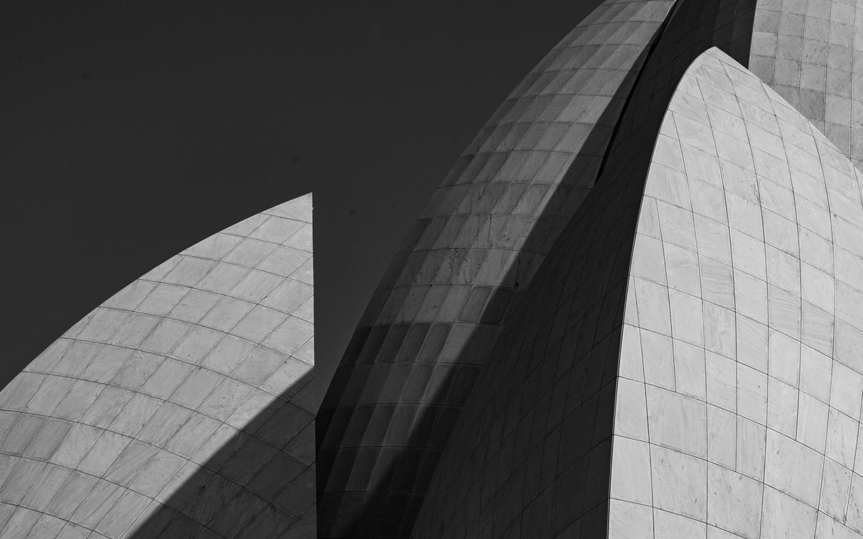 LOTUS TEMPLE Poster och Canvastavla