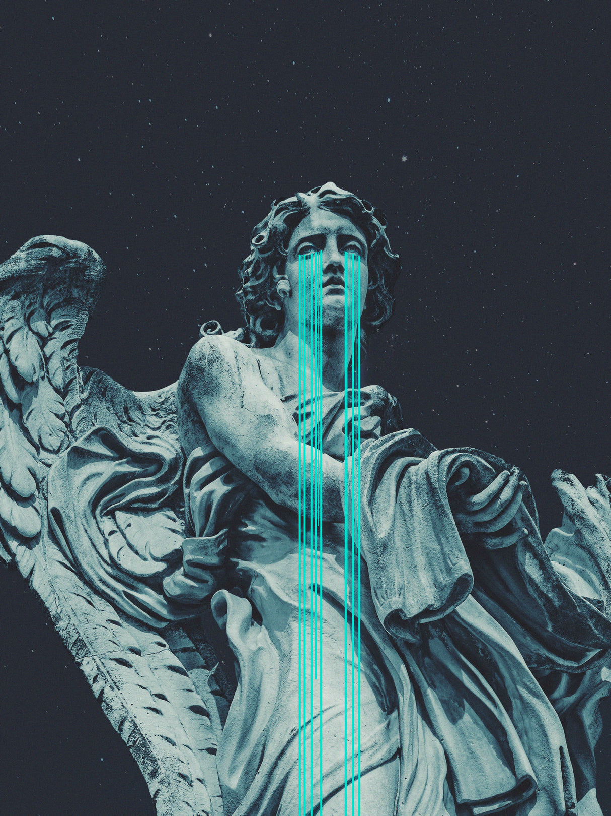 Angel Came Poster och Canvastavla