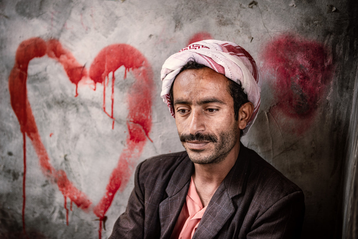 Man of Sanaa Poster och Canvastavla