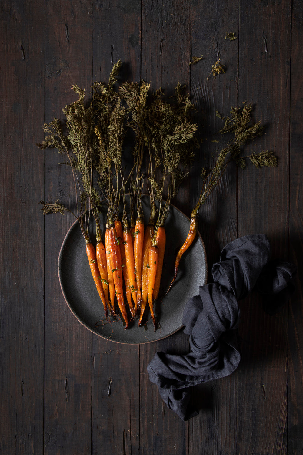 Roasted carrots Poster och Canvastavla