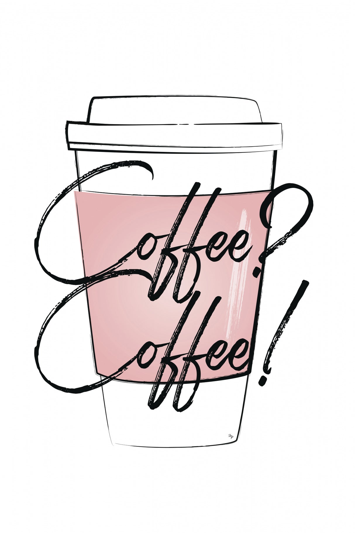 Coffee? Coffee! Poster och Canvastavla