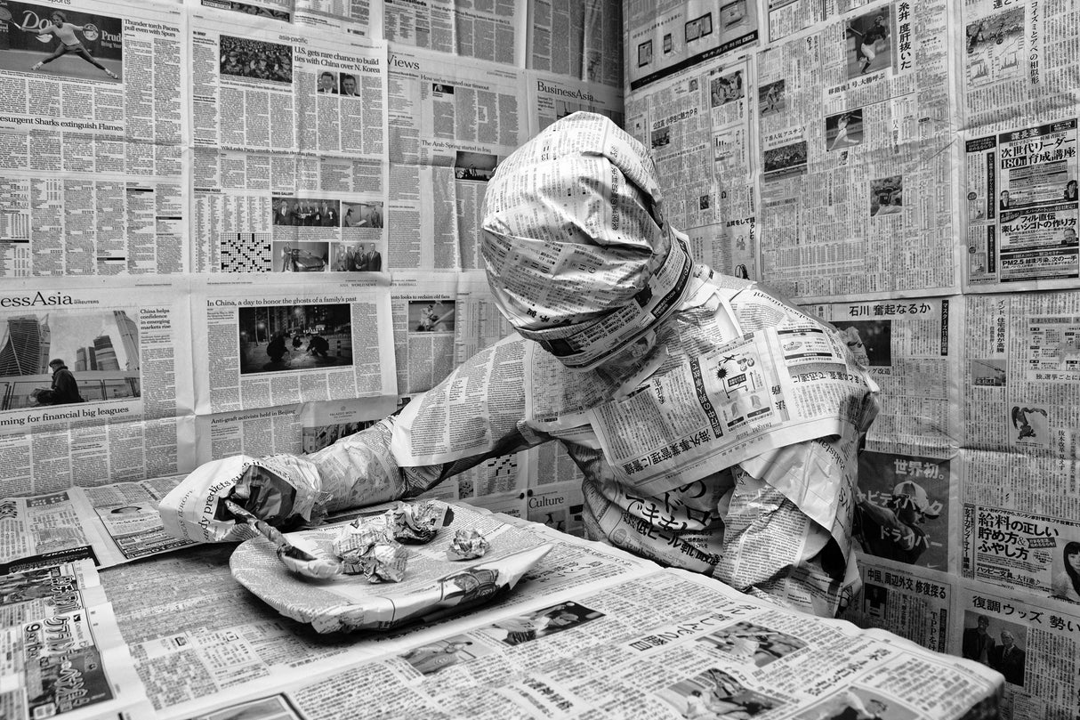 Headline news Poster och Canvastavla