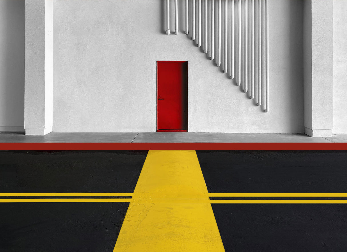 The red door Poster och Canvastavla