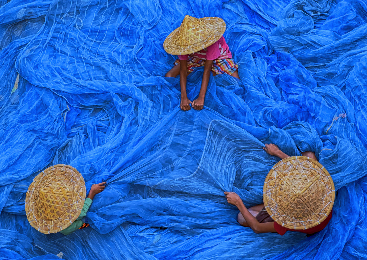 Fishing Net Poster och Canvastavla