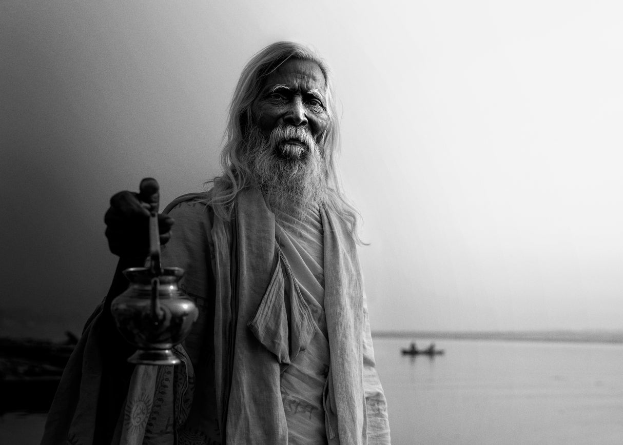 Untitled Portraits From Varanasi Poster och Canvastavla