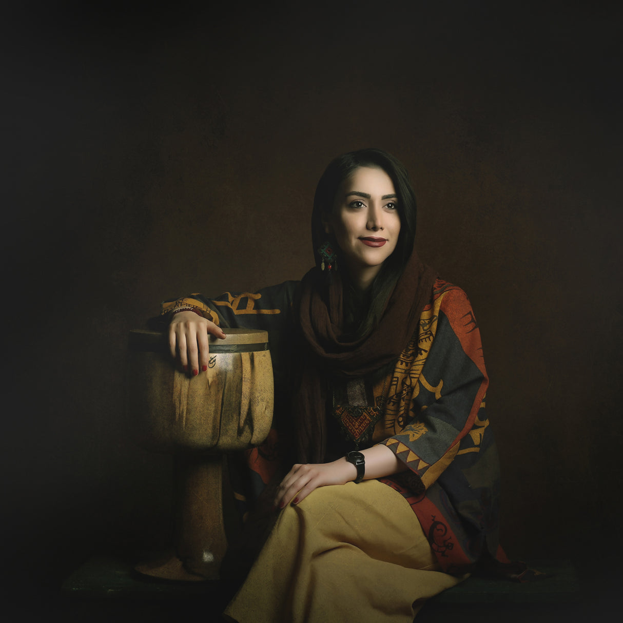 Persian Girl Poster och Canvastavla