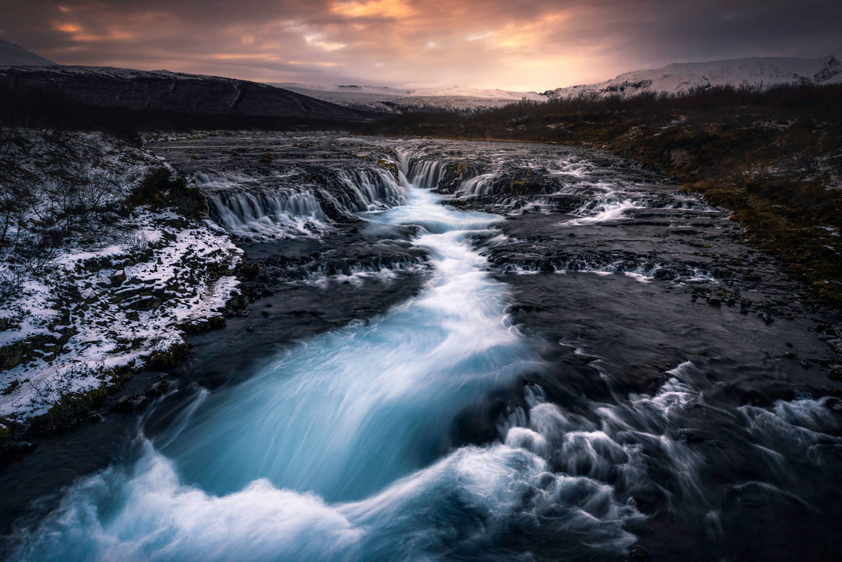Blue River Poster och Canvastavla
