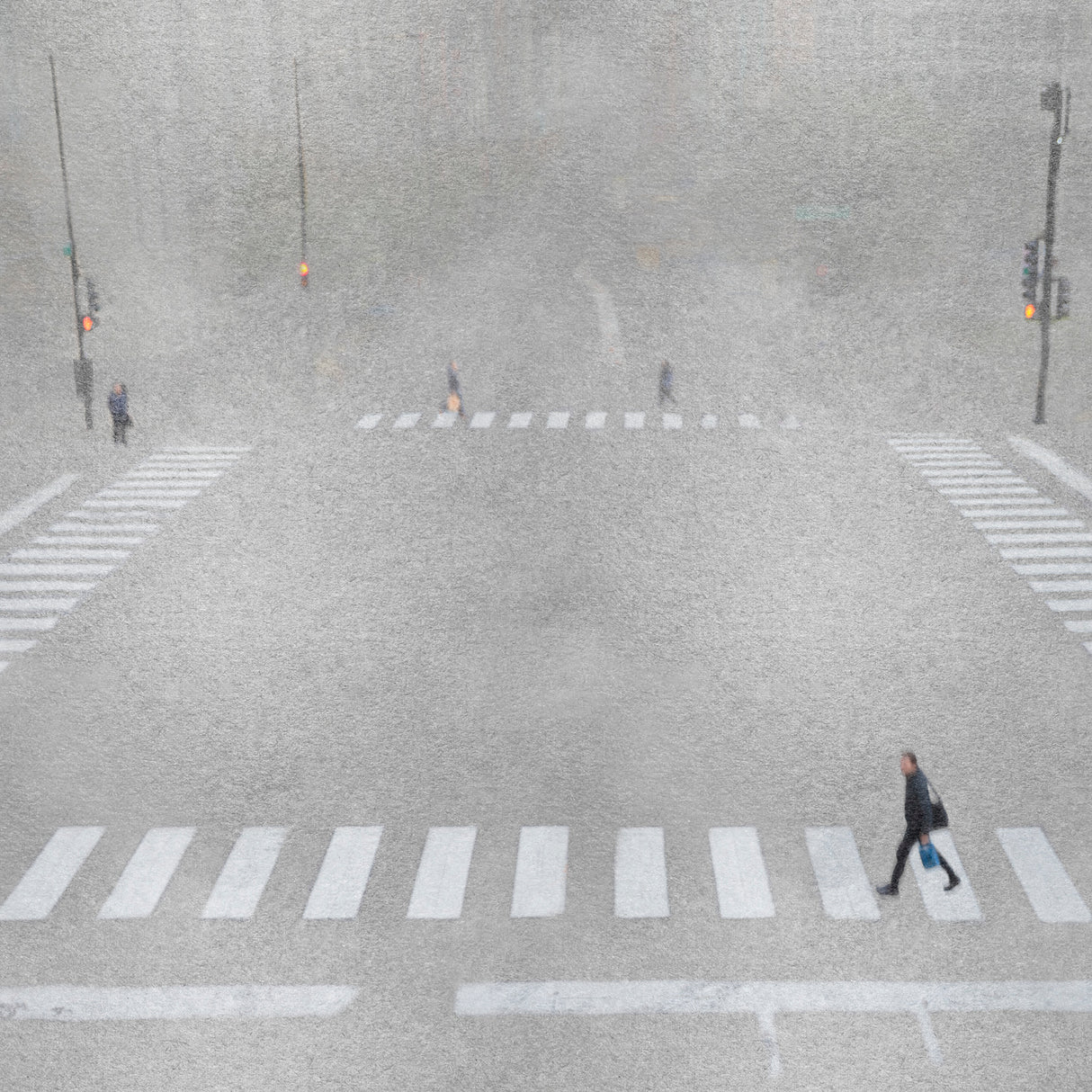 pedestrian friendly Poster och Canvastavla