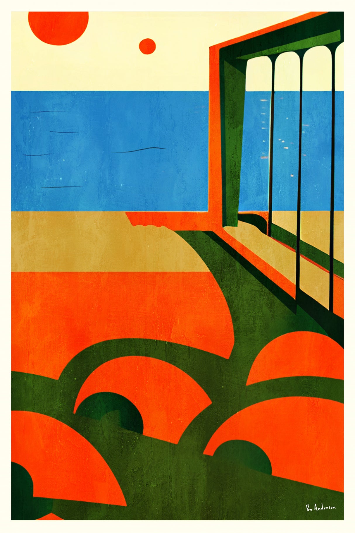 Amalfi, Italy (1964) Poster och Canvastavla