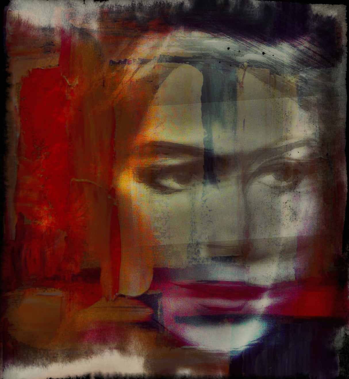 A Quiet darkness ( portrait ) Poster och Canvastavla