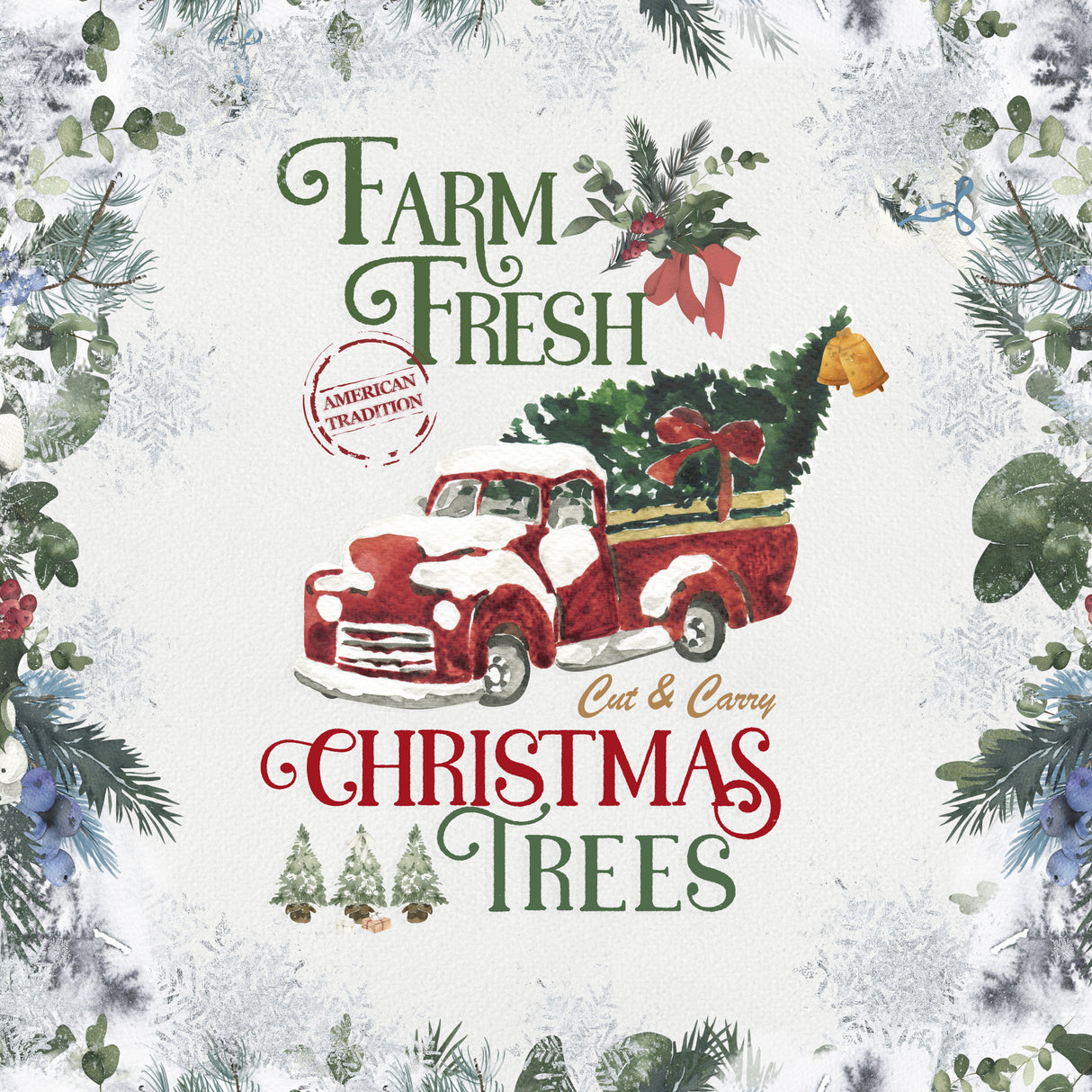 Farm Fresh Poster och Canvastavla