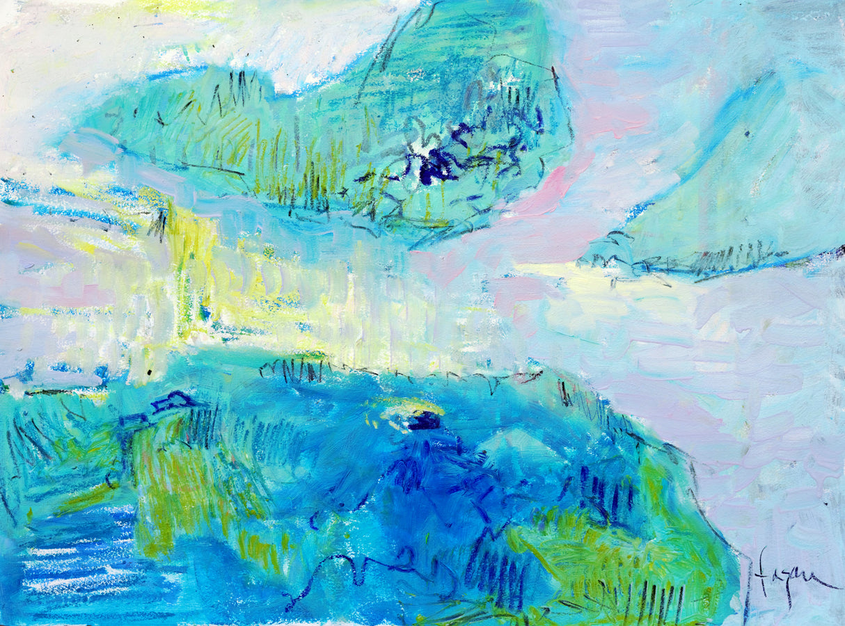 Df695 Smoothsailingintheheartland Poster och Canvastavla